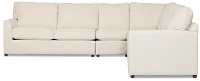 Tate Light Beige Fabric Large Two-arm Sectional