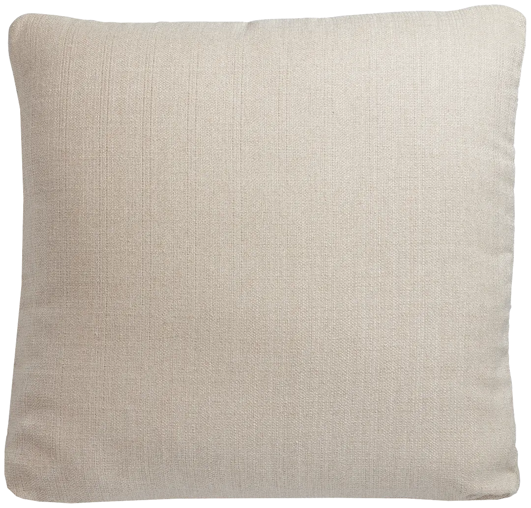 Zeke Beige 22" Accent Pillow Zeke Beige 22" Accent Pillow