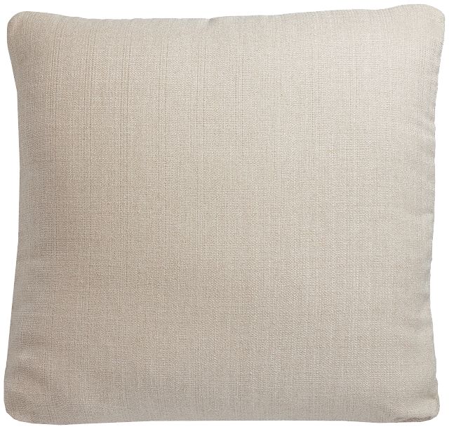 Zeke Beige 22" Accent Pillow