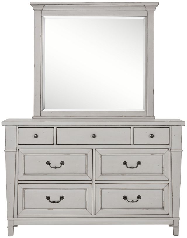 Stoney Gray Dresser & Mirror (0)