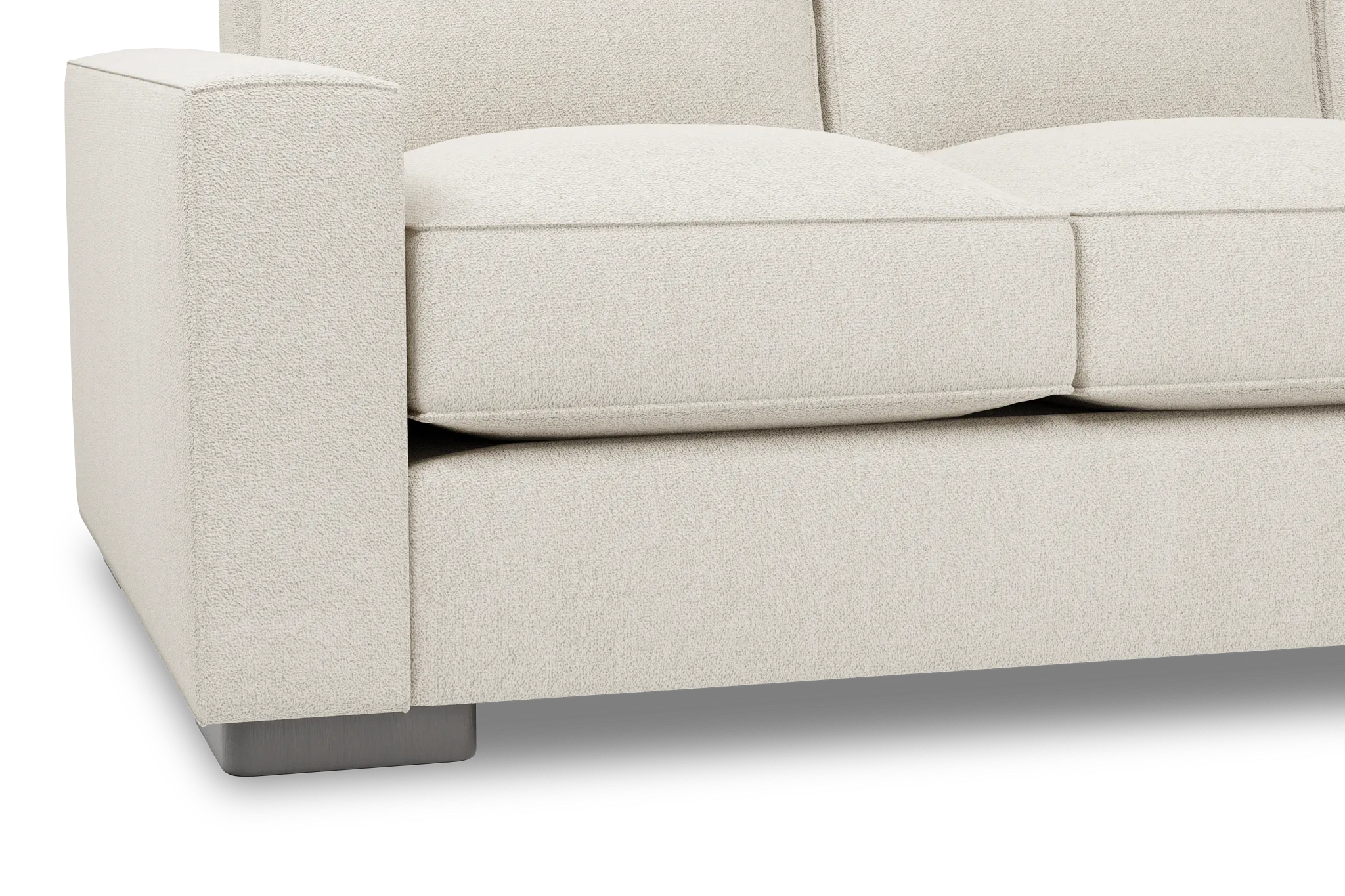 Edgewater Elite Ivory 84" Sofa W/ 3 Cushions