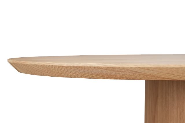 Nomad Light Tone 94" Oval Table