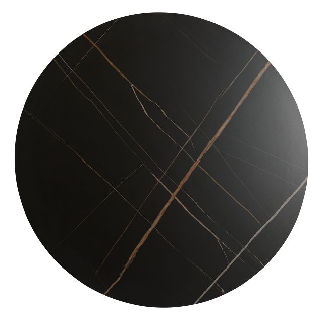 Wayne Two-tone Stone Round Table