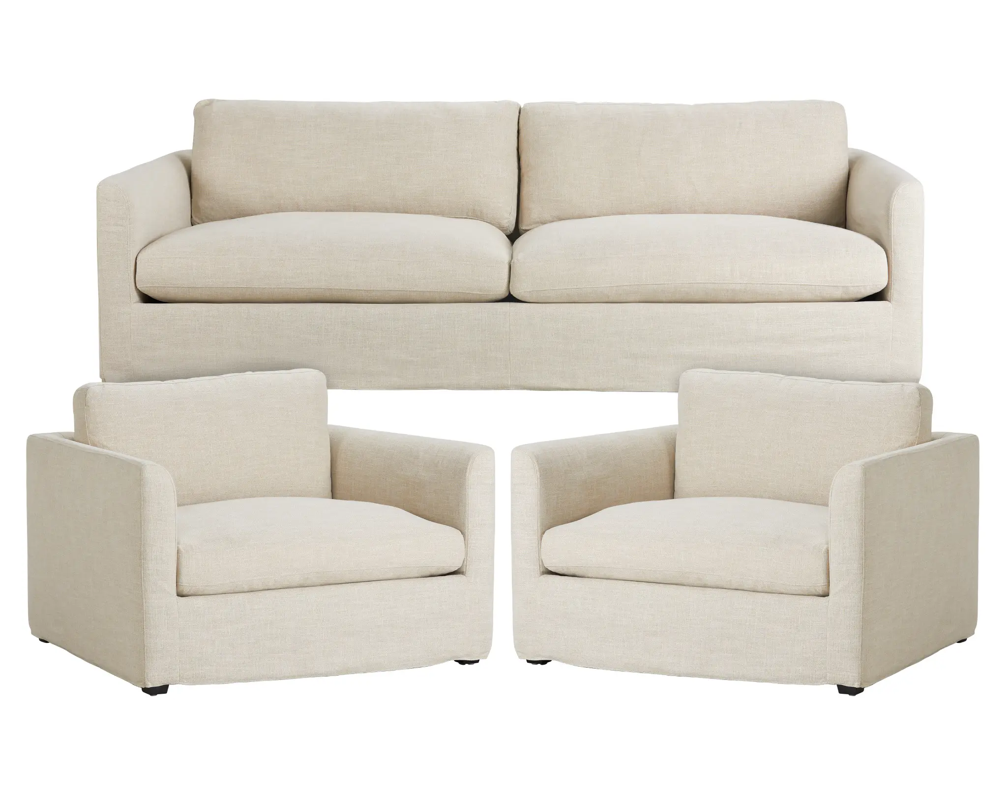 Willow Light Beige Fabric Large Living Room Willow Light Beige Fabric Large Living Room