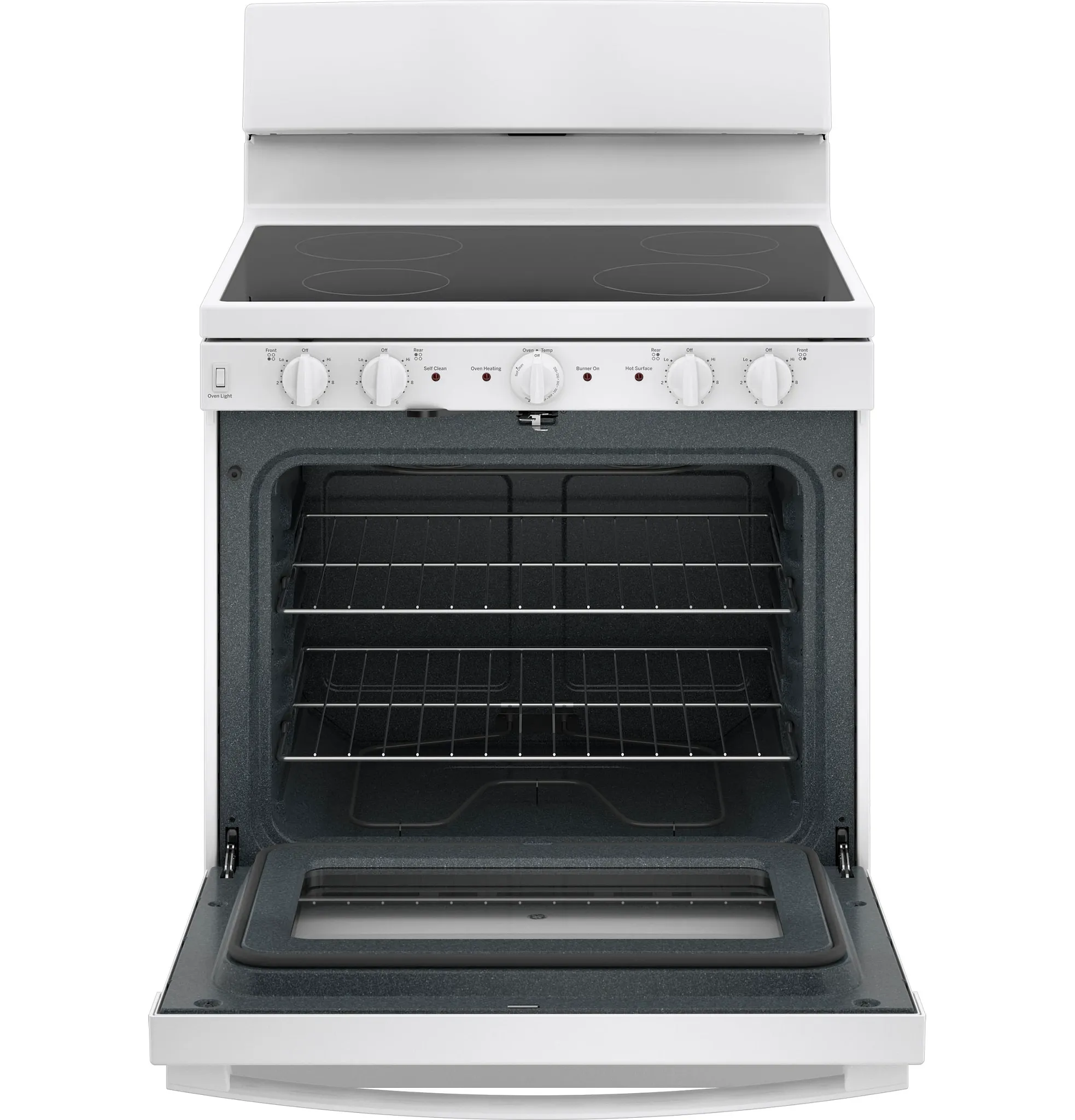 Ge 480 Series White 30" Electric Range