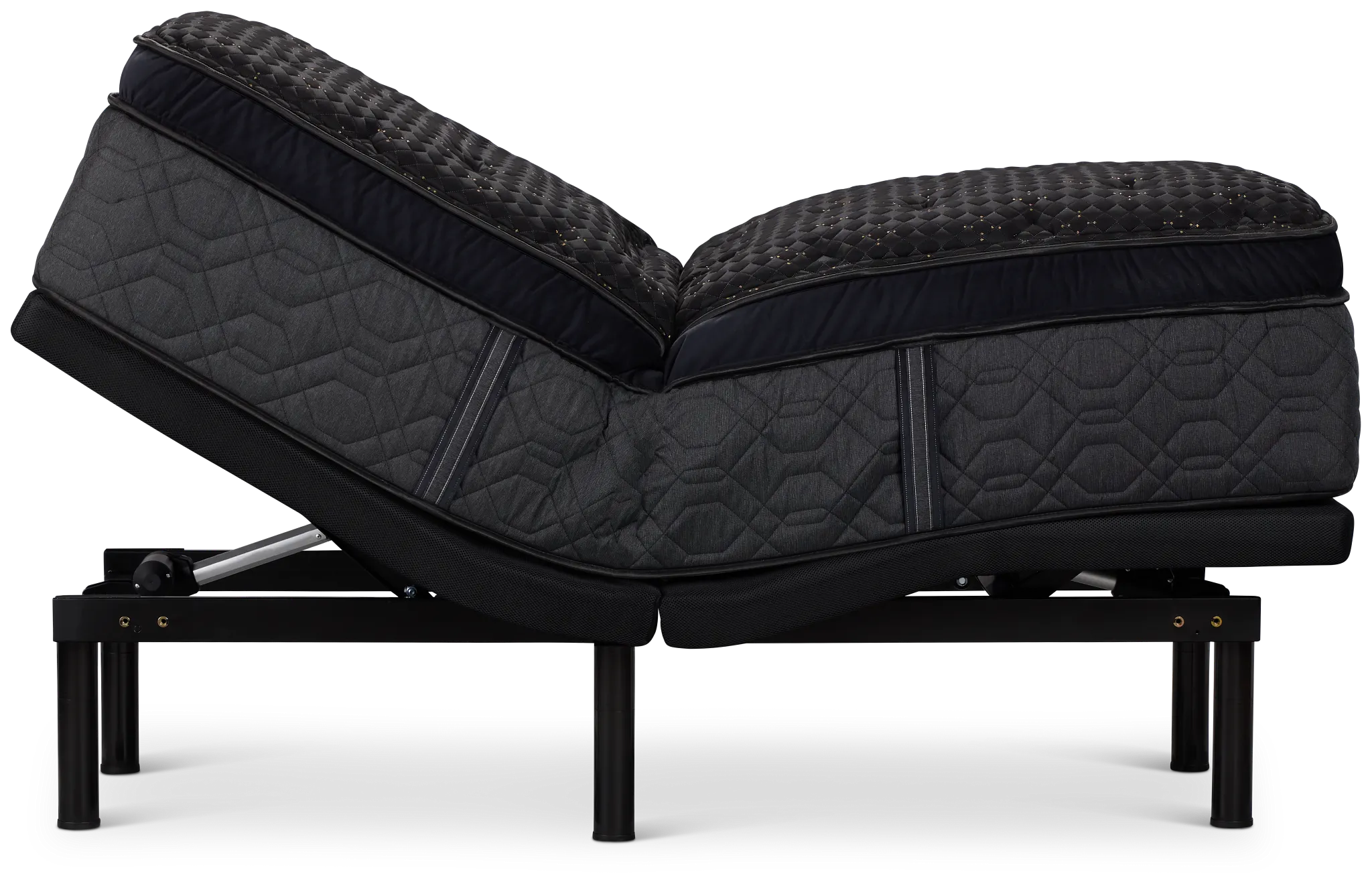 Beautyrest Black Series Four Summit Plush Deluxe Adjustable Mattress Set