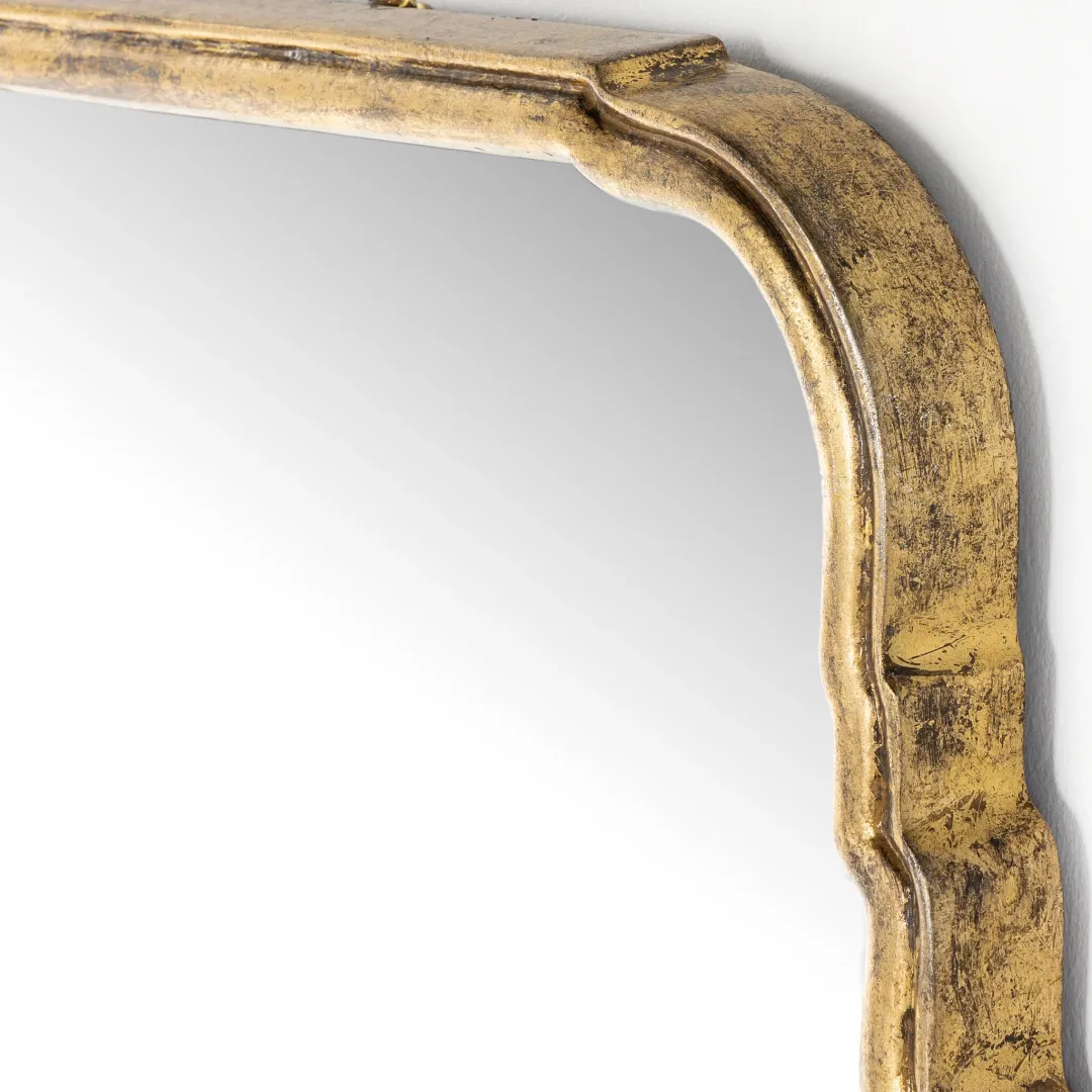 Four Hands Linas Gold Metal Mirror