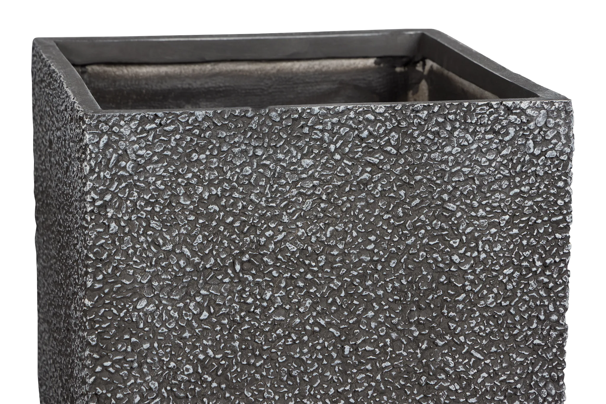 Avena Black Medium Planter