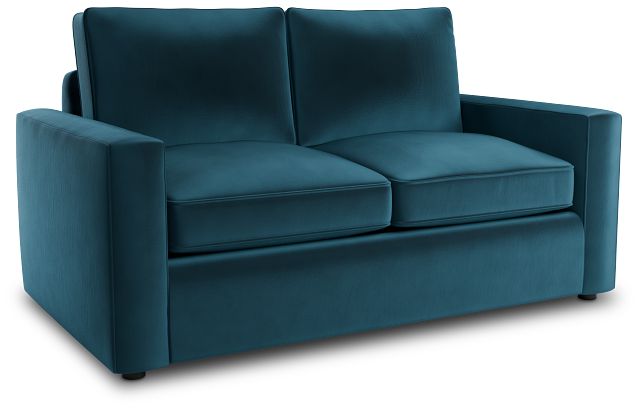 Siesta Joya Teal Fabric Loveseat