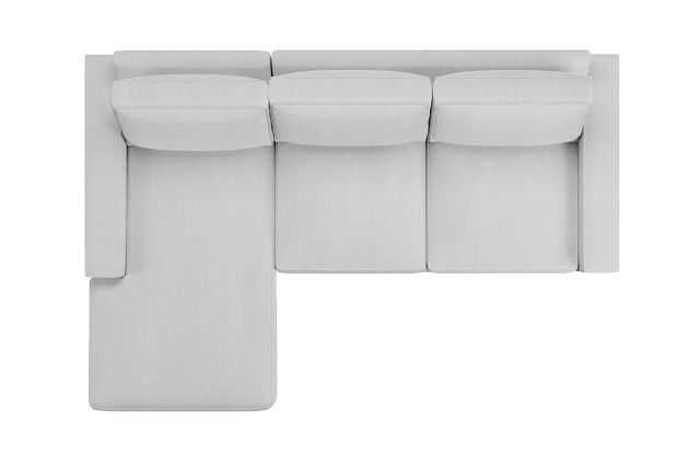 Edgewater Delray White Left Chaise Sectional (5)