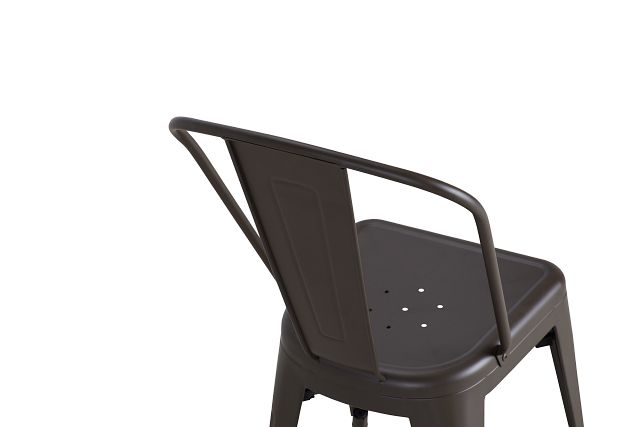 Harlow Dark Tone Metal Side Chair