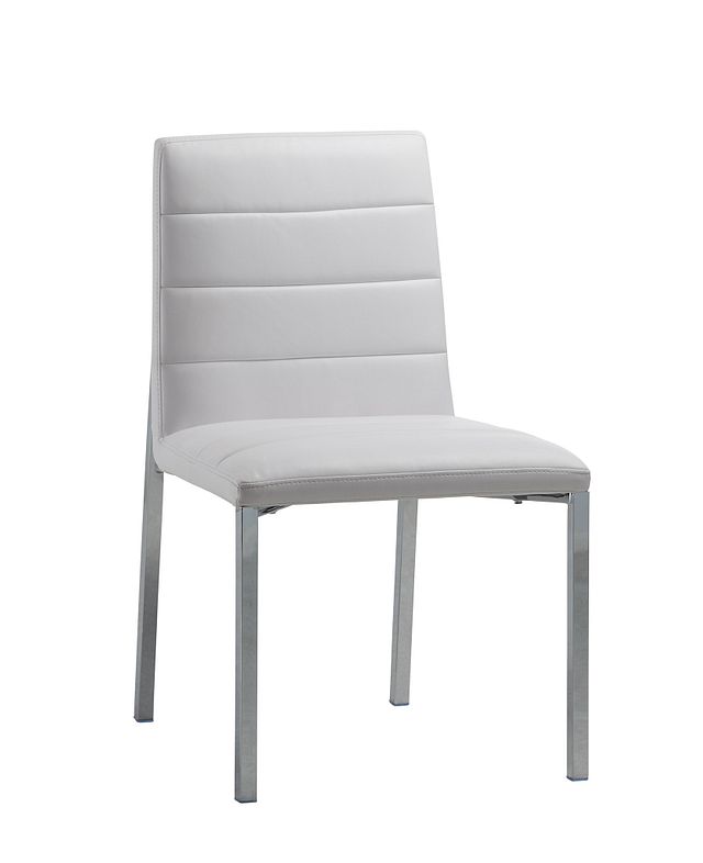 Amalfi White Uph Side Chair