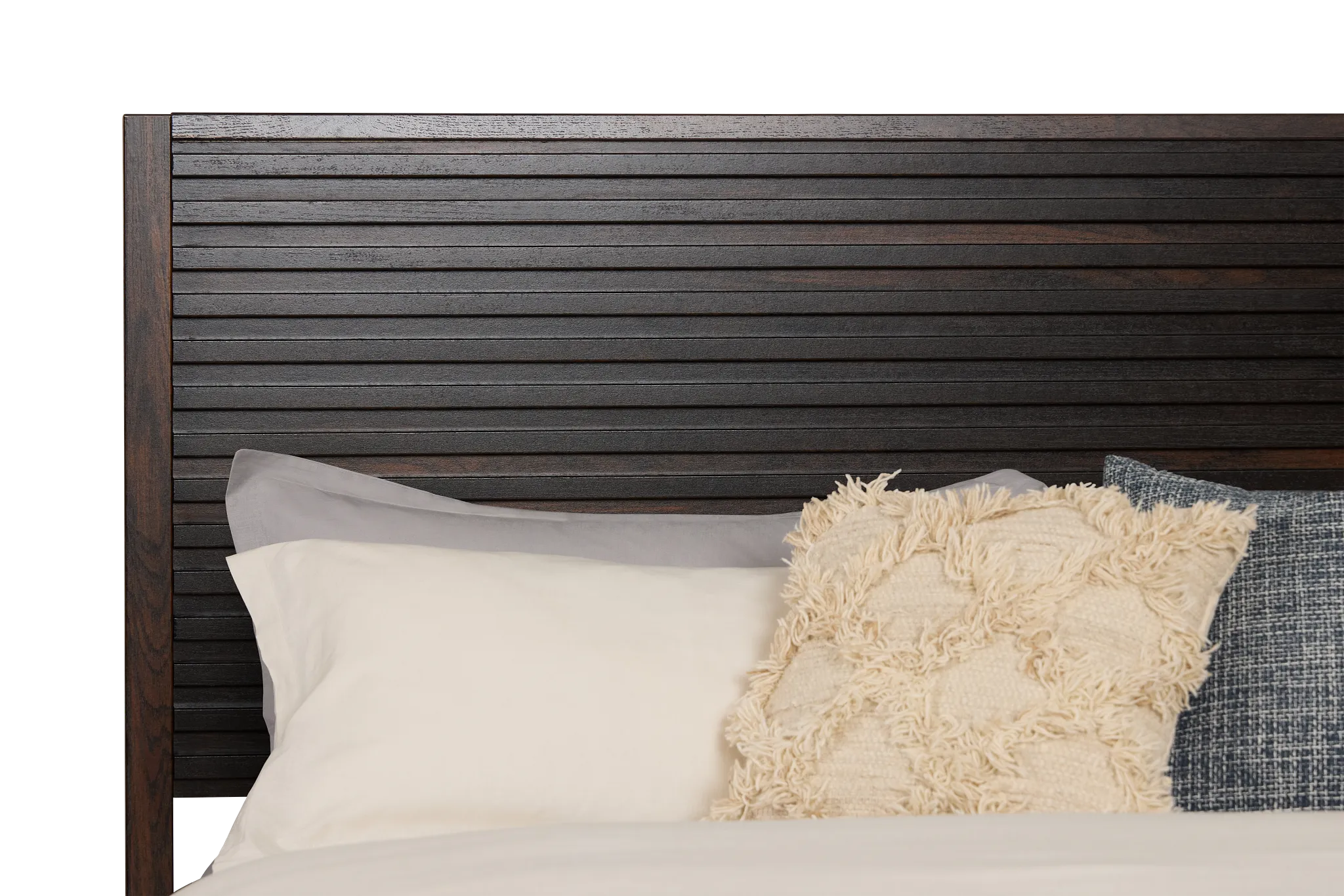 Perry Dark Tone Panel Bed