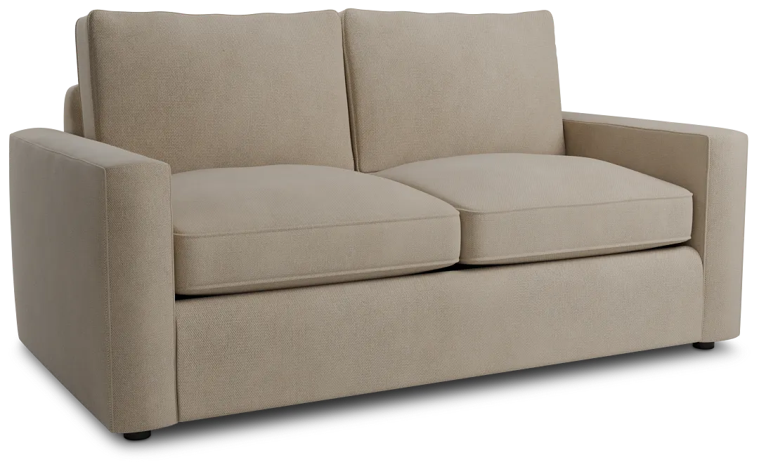 Siesta Peyton Beige Small Memory Foam Sleeper