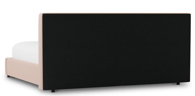 Grayton Joya Light Pink 44" Upholstered Platform Bed