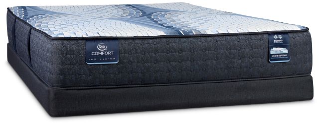 Serta Icomfort Elana Firm Low-profile Mattress Set