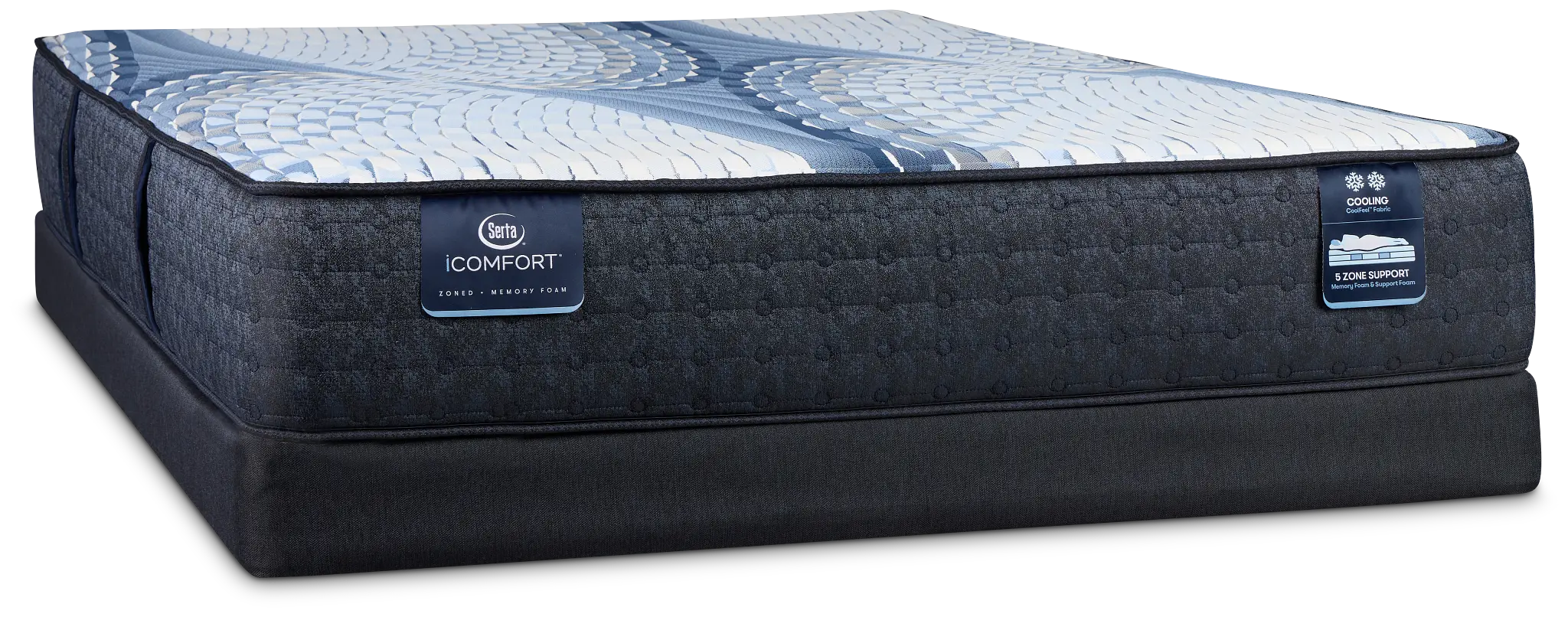 Serta Icomfort Elana Firm Low-profile Mattress Set Serta Icomfort Elana Firm Low-profile Mattress Set