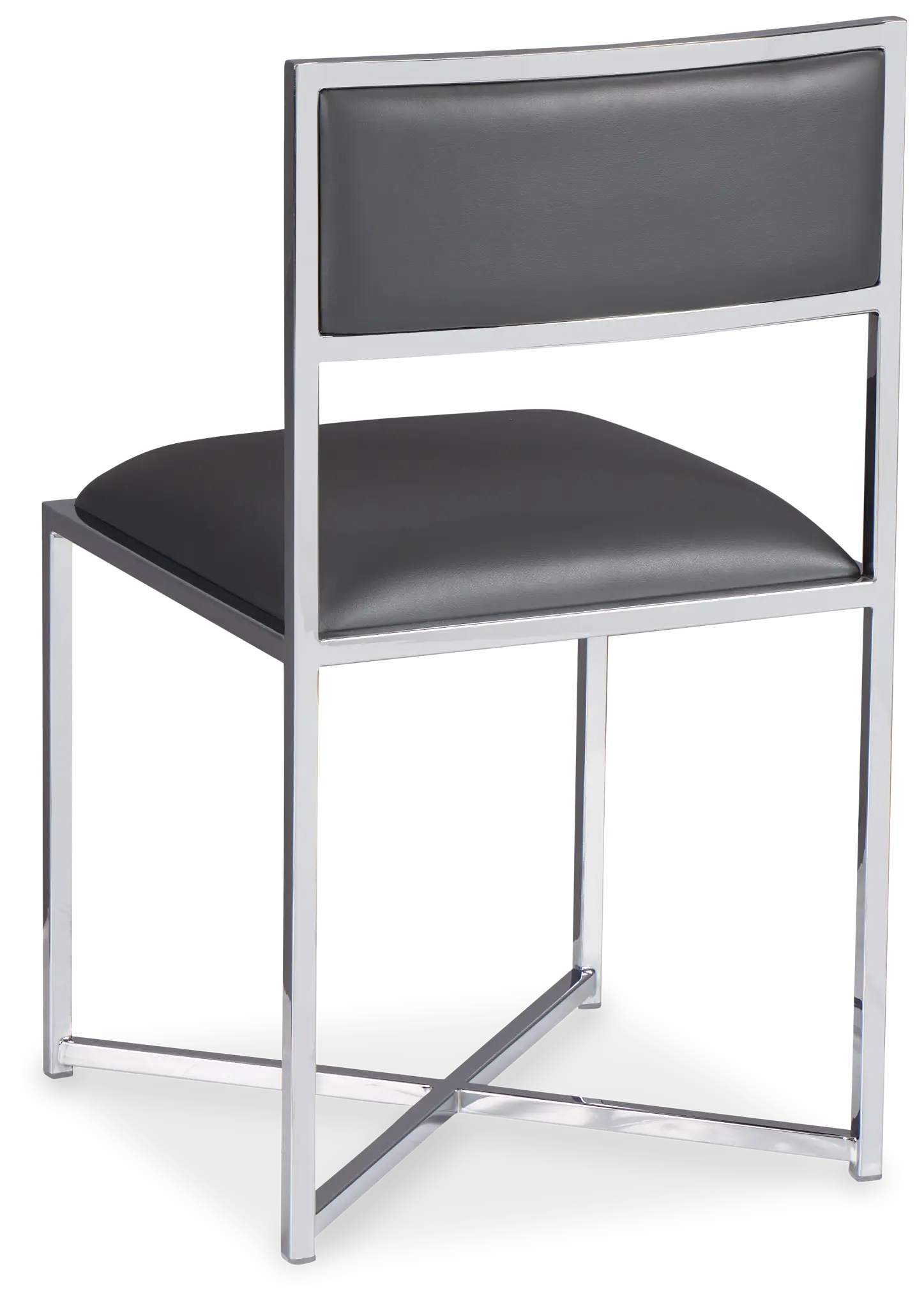Amalfi Gray Stnl Steel Upholstered Side Chair Amalfi Gray Stnl Steel Upholstered Side Chair
