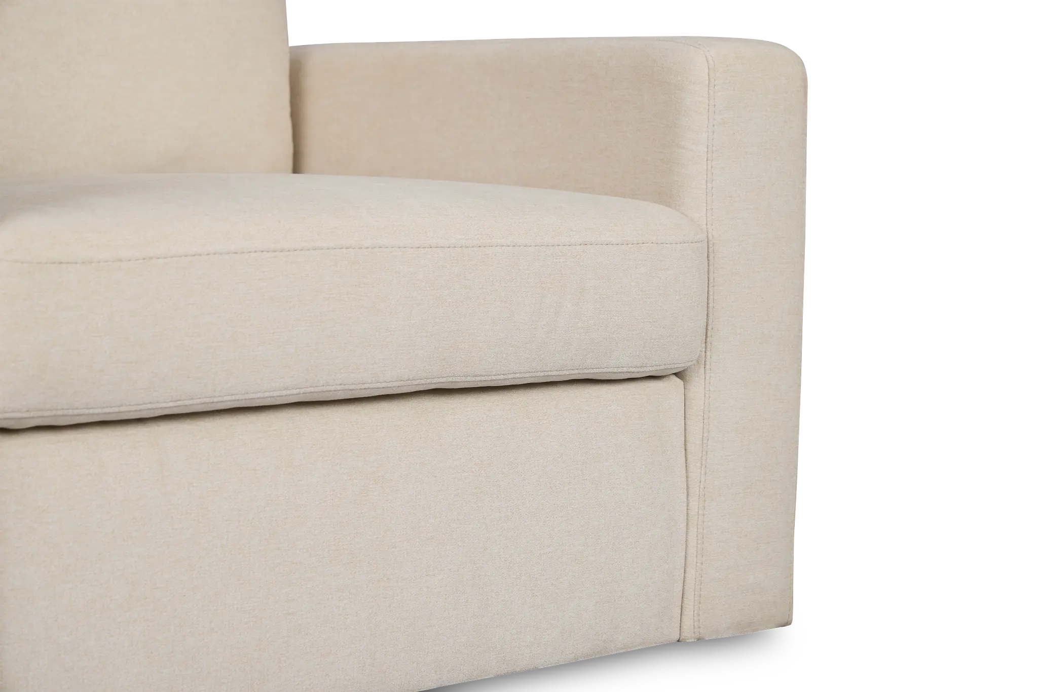 Addie Beige Fabric 2-piece Modular Storage Sofa Addie Beige Fabric 2-piece Modular Storage Sofa