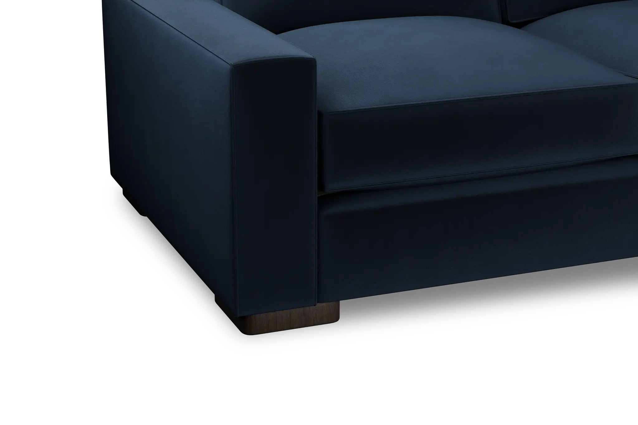 Edgewater Joya Dark Blue Small Two-arm Sectional Edgewater Joya Dark Blue Small Two-arm Sectional