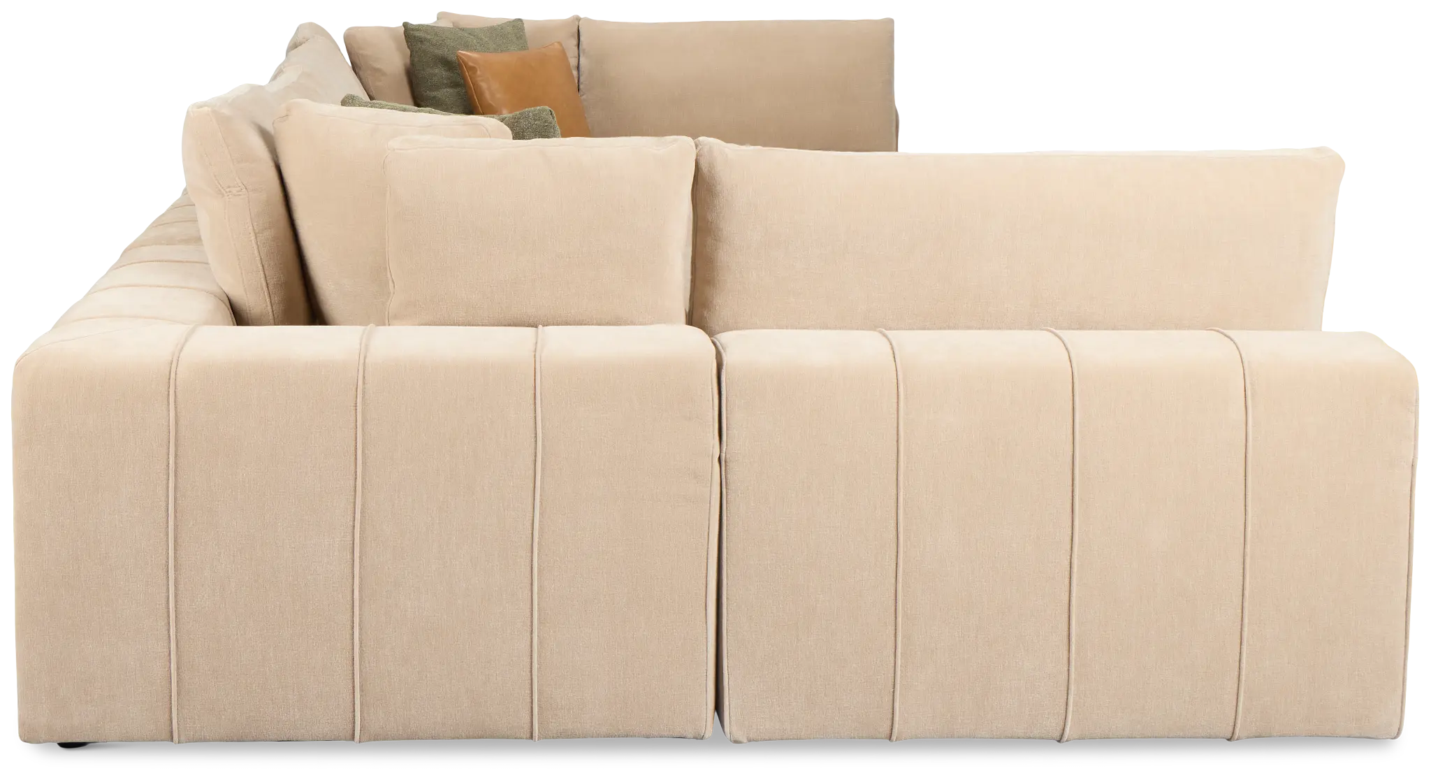Cruz Light Beige Fabric 8-piece Pit Sectional Cruz Light Beige Fabric 8-piece Pit Sectional