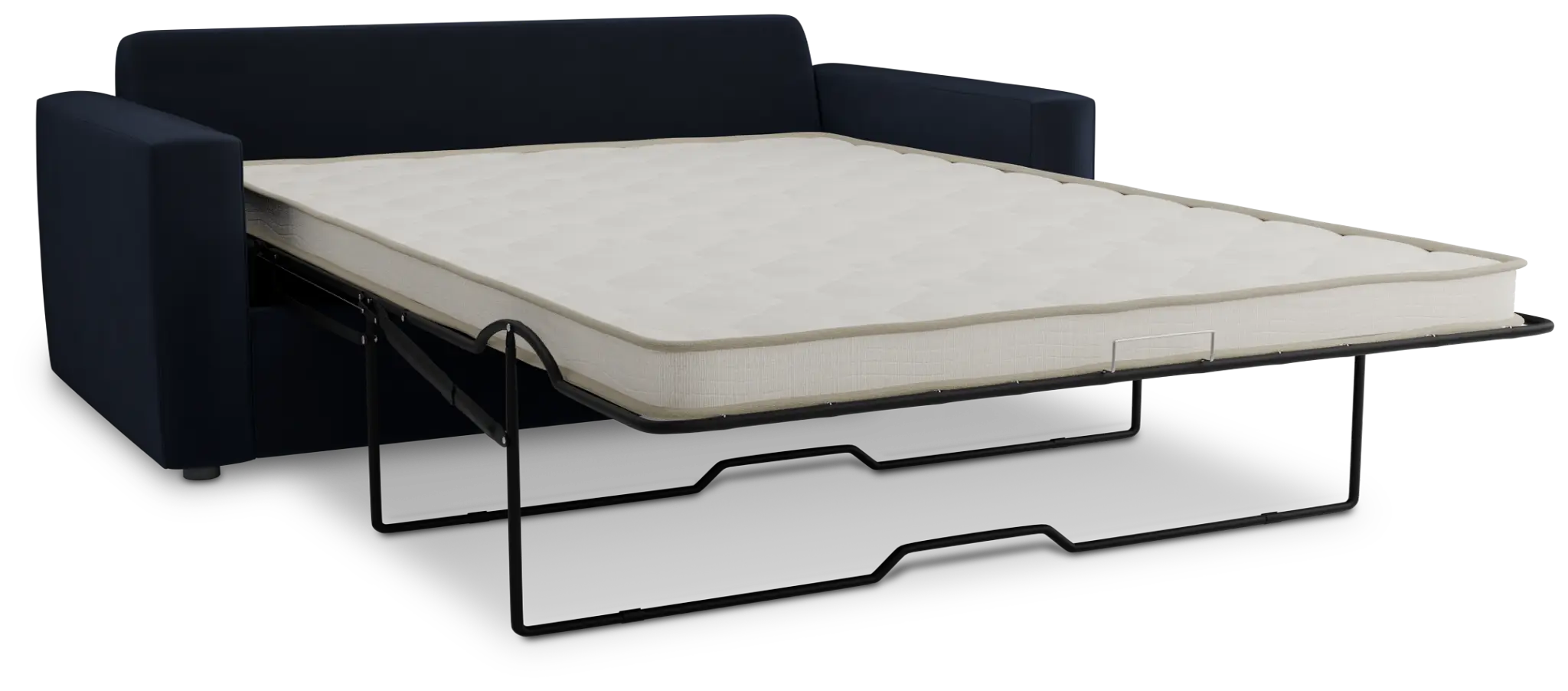 Siesta Joya Dark Blue Fabric Innerspring Sleeper Siesta Joya Dark Blue Fabric Innerspring Sleeper