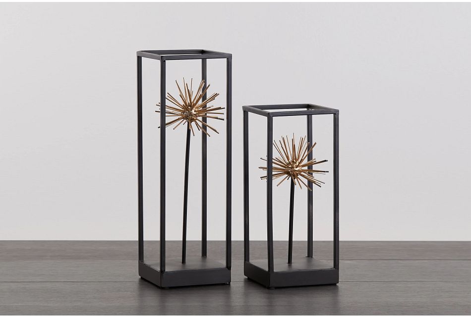 Burst Metal Large Tabletop Accessory