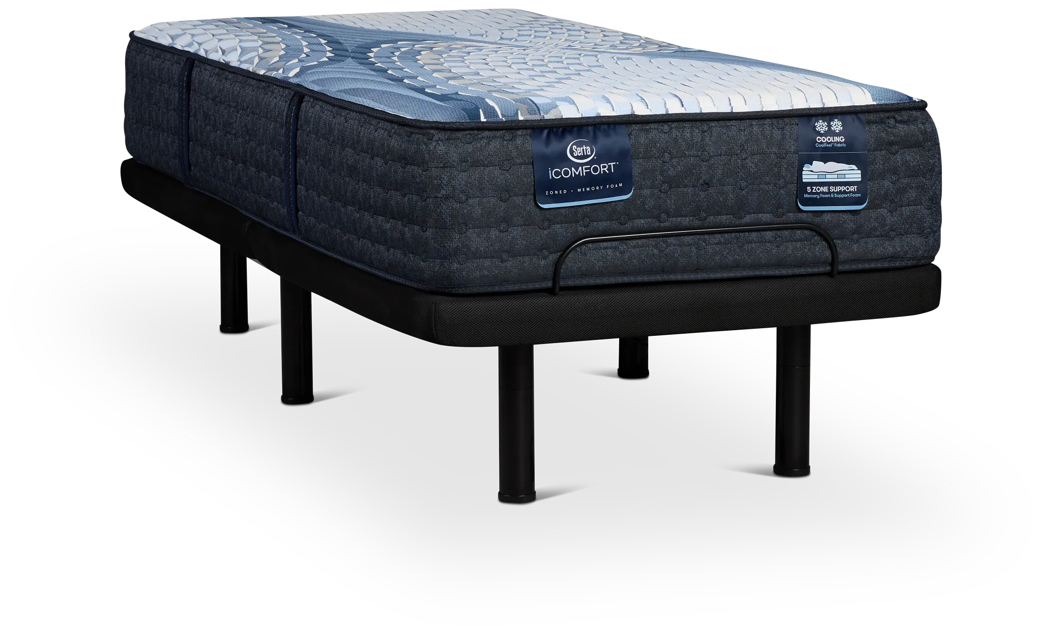 Serta Icomfort Elana Firm Elite Adjustable Mattress Set