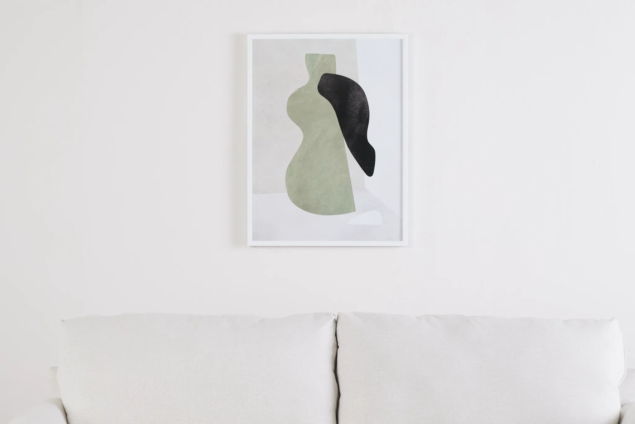 Justen Green Framed Wall Art