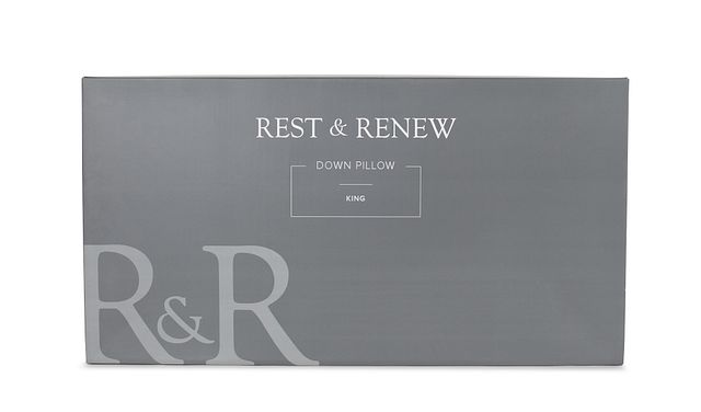 Rest & Renew Down 30% Back Sleeper Pillow