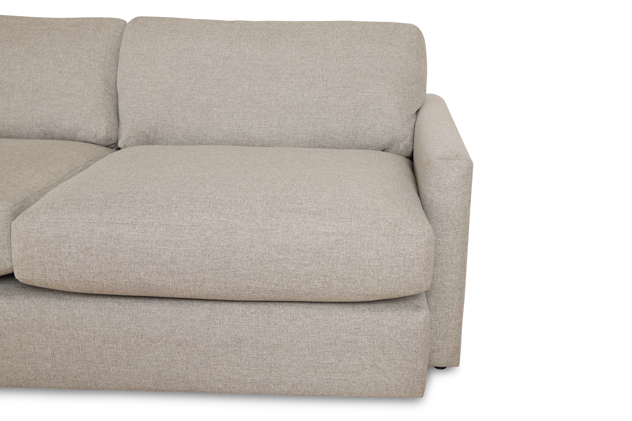 Noah Khaki Fabric Sofa