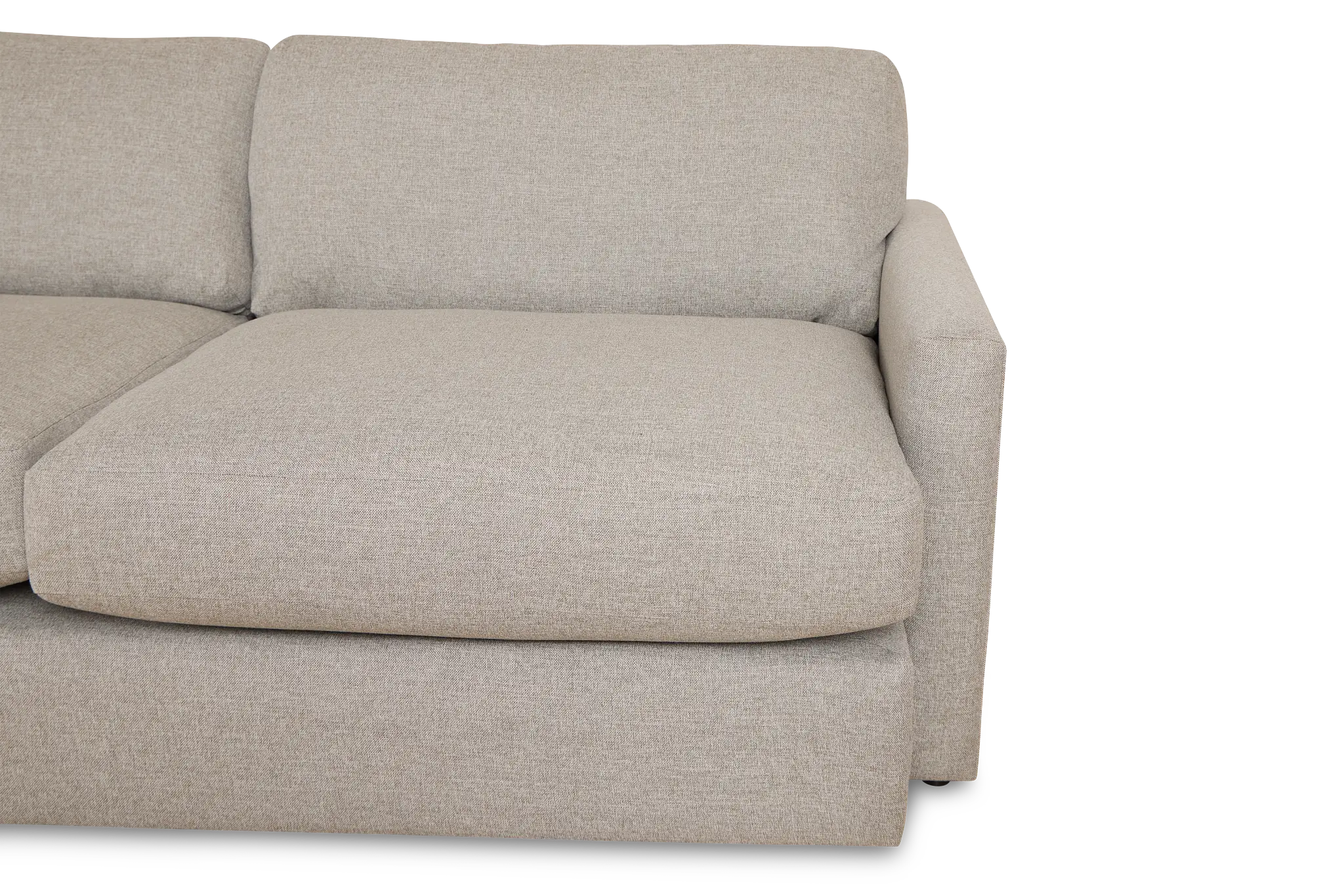 Noah Khaki Fabric Sofa Noah Khaki Fabric Sofa