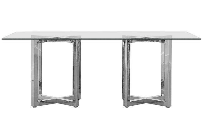 Amalfi Glass Rectangular Table