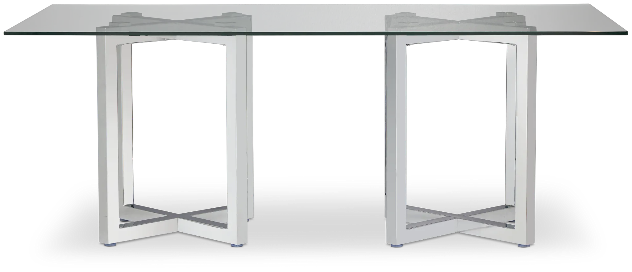 Amalfi Glass Rectangular Table