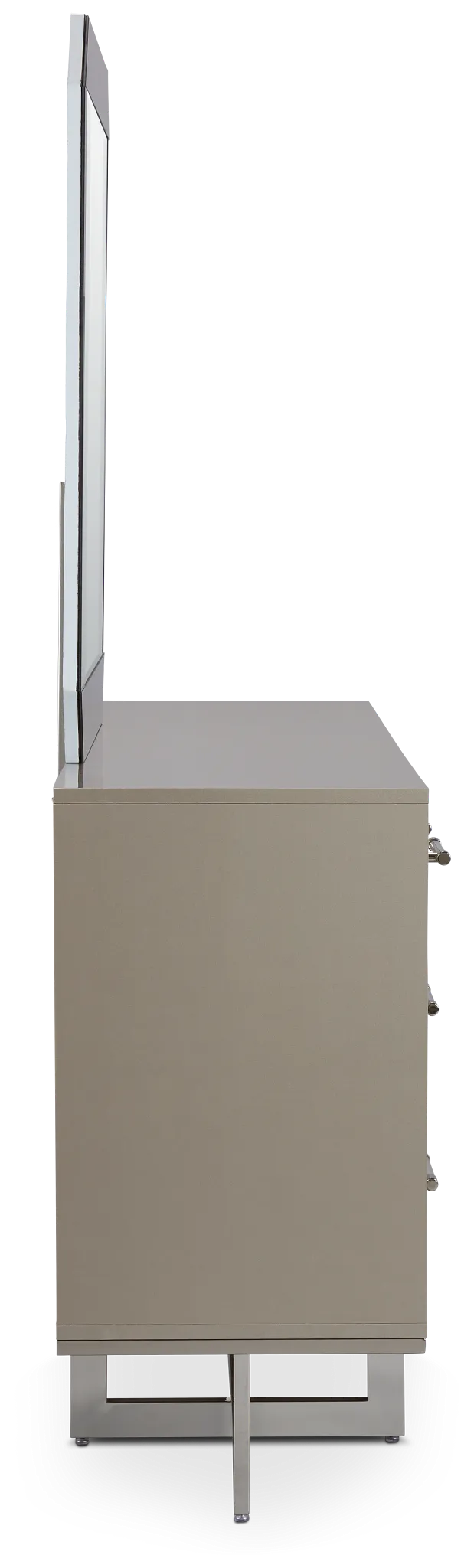 Cortina Champagne Dresser & Mirror