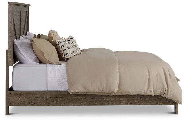 Blueridge Light Tone Panel Bed