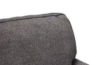 Andie Dark Gray Fabric Left Chaise Sectional