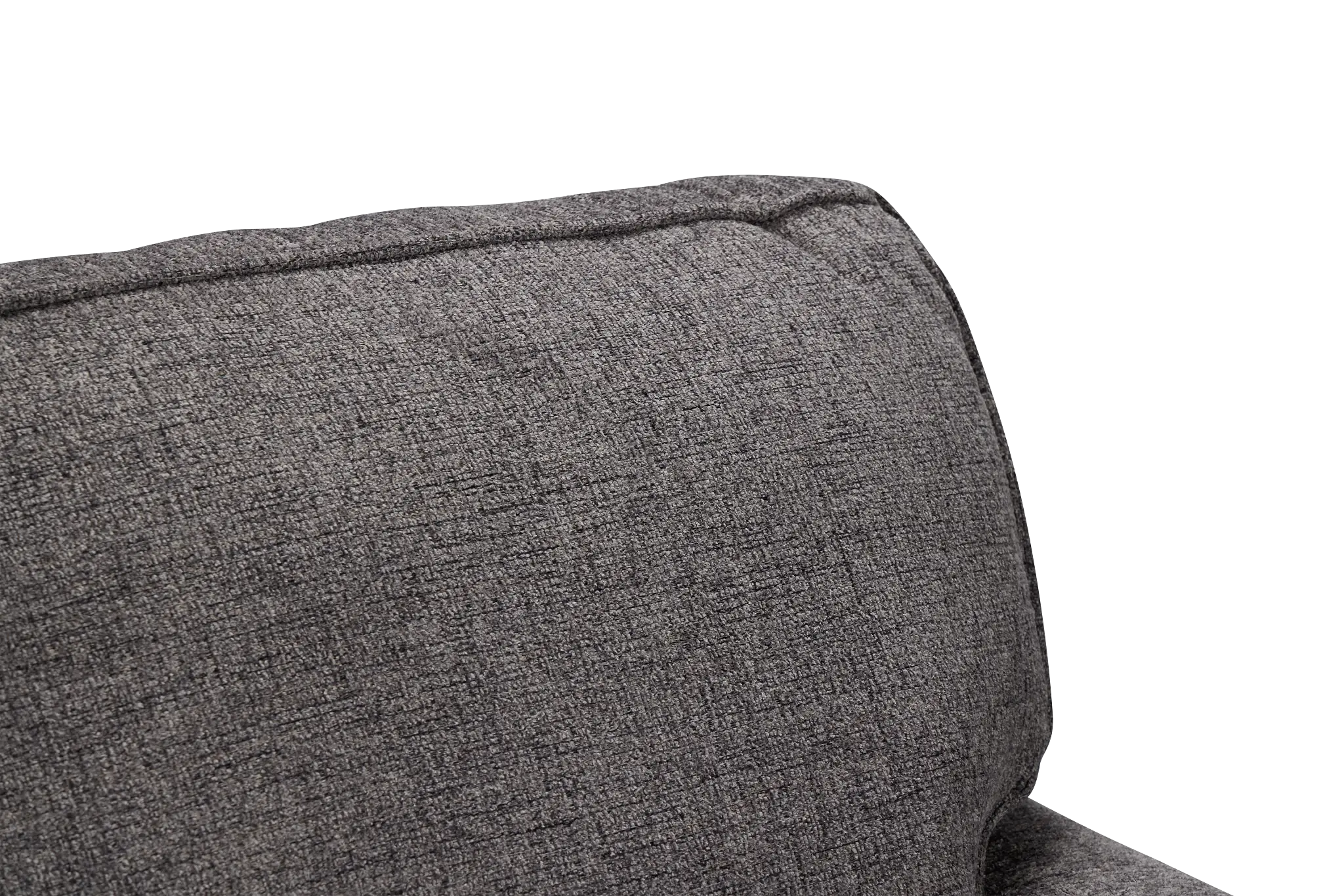 Andie Dark Gray Fabric Left Chaise Sectional Andie Dark Gray Fabric Left Chaise Sectional