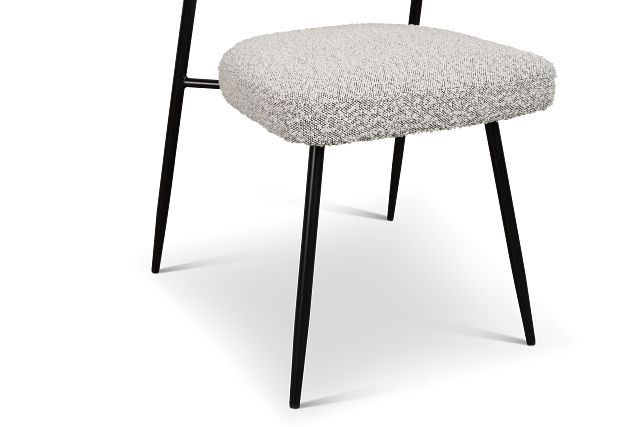 Brela Light Gray Upholstered Side Chair