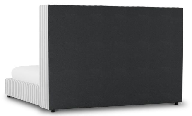 Captiva Sea Lane Dark Blue 60" Upholstered Shelter Bed