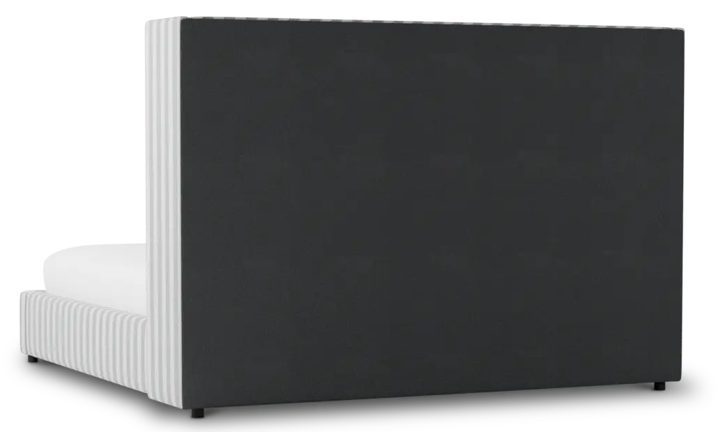 Captiva Sea Lane Dark Blue 60" Upholstered Shelter Bed Captiva Sea Lane Dark Blue 60" Upholstered Shelter Bed