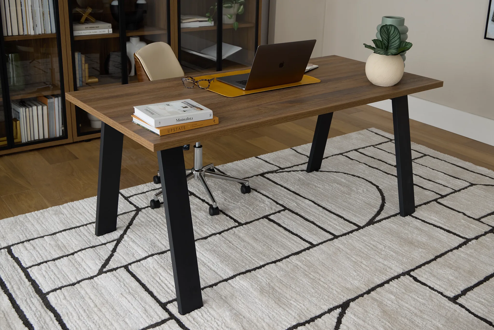 Trento Mid Tone 68" Desk