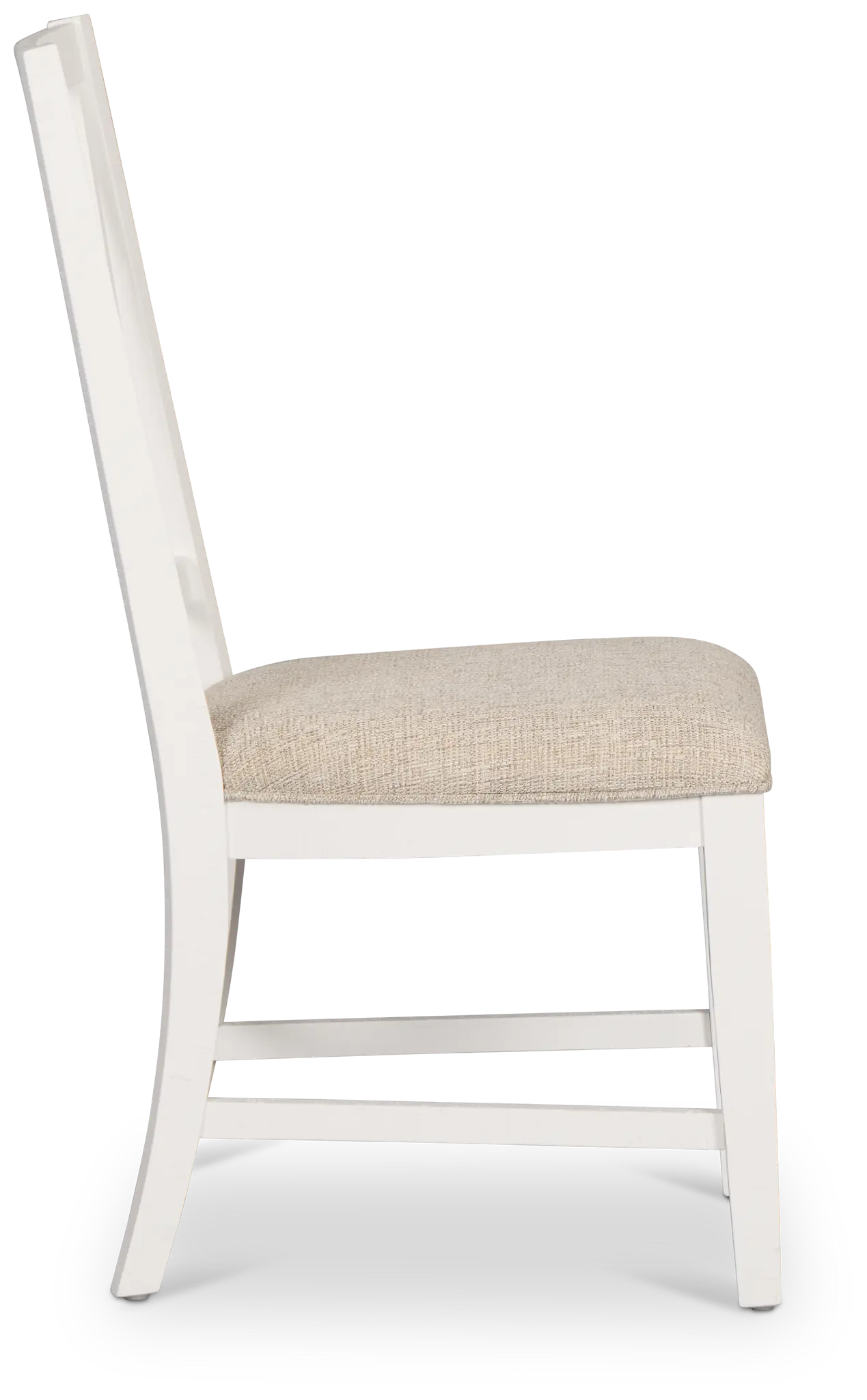 Heron Cove White Slat Side Chair Heron Cove White Slat Side Chair