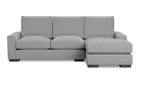 Edgewater Suave Gray Right Chaise Sectional