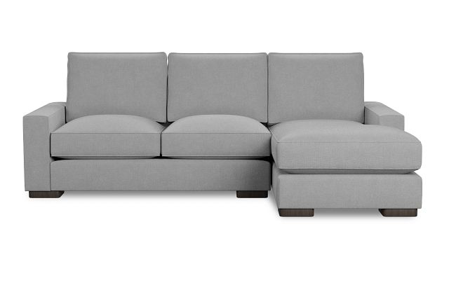 Edgewater Suave Gray Right Chaise Sectional