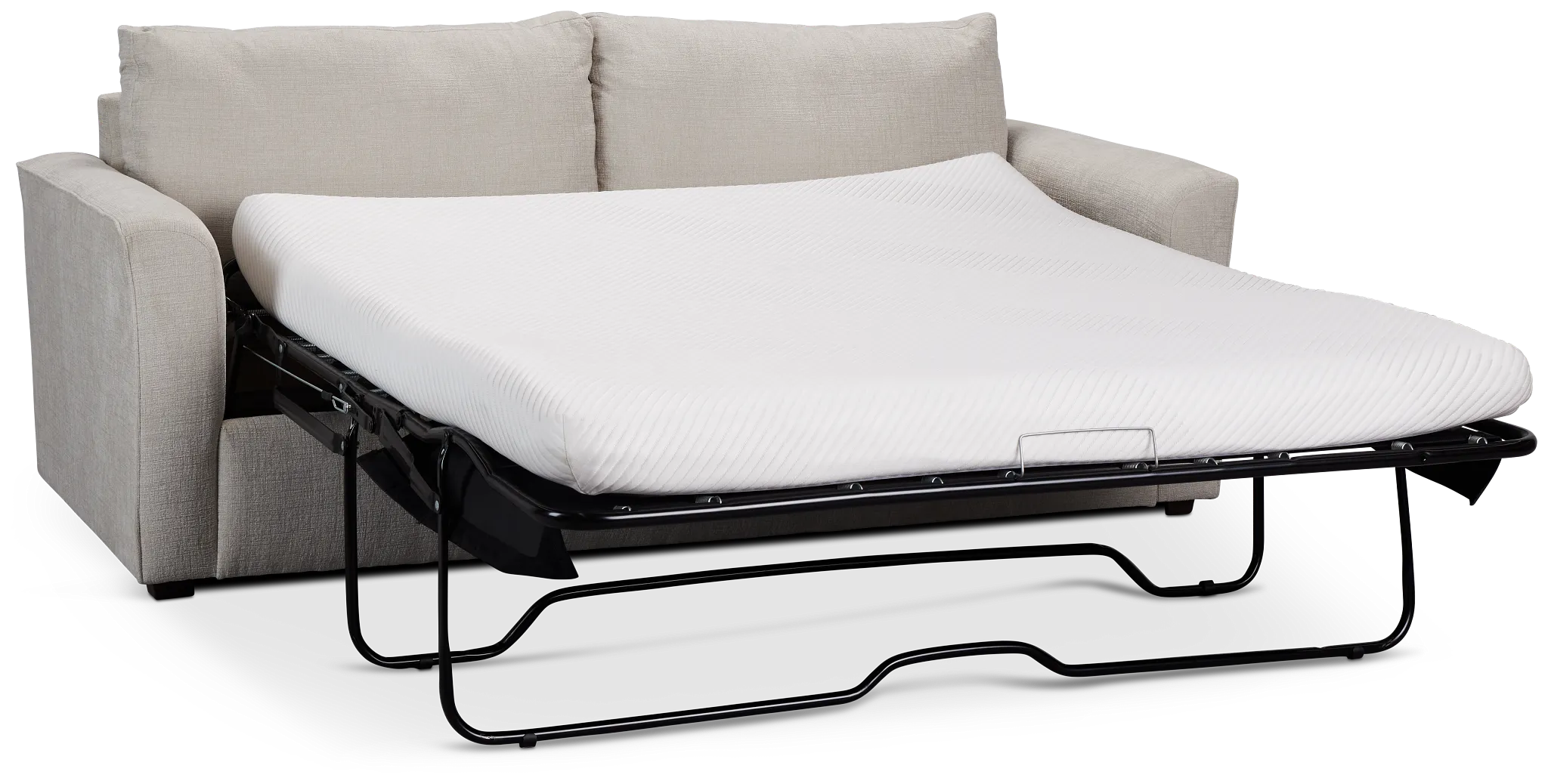 Maxie Light Beige Micro Cooling Memory Foam Sleeper