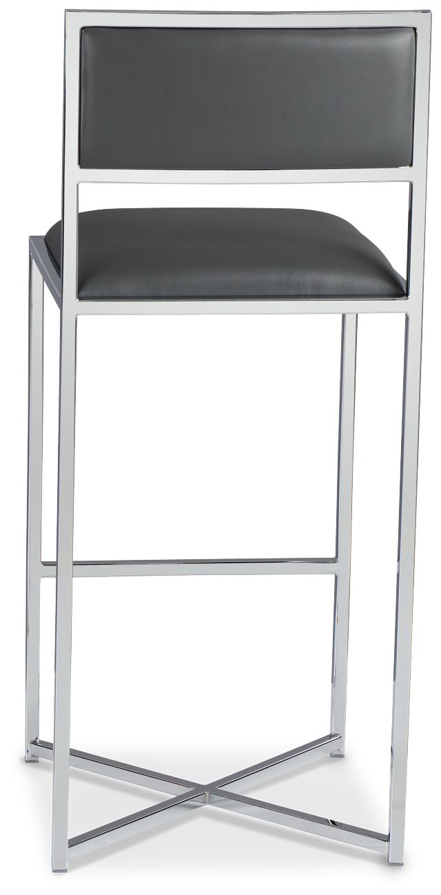 Amalfi Gray Stnl Steel 30" Barstool