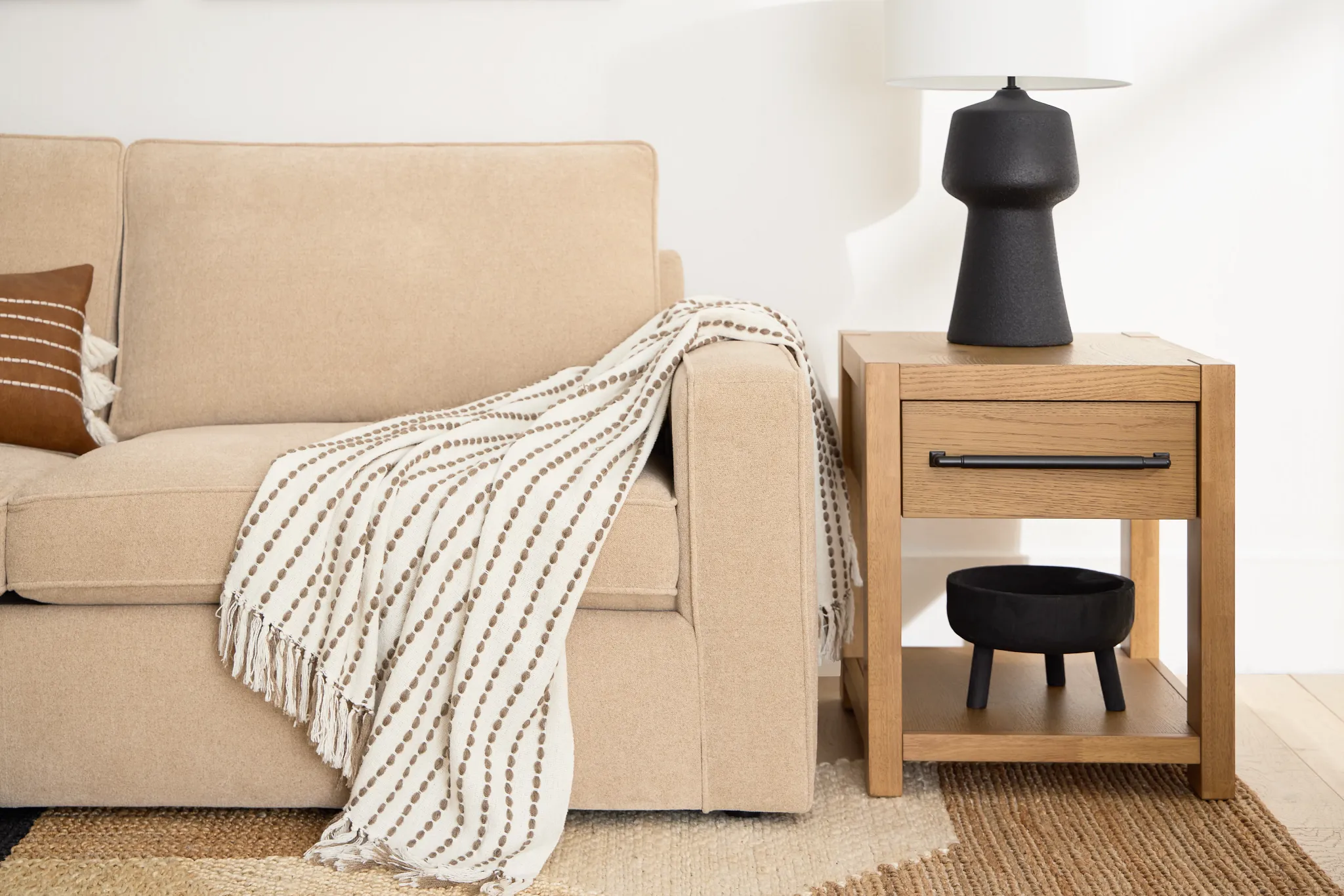 Siesta Elite Taupe Fabric Cooling Memory Foam Sleeper