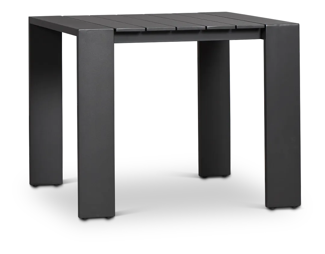 Sunrise Dark Gray 35" Square Table