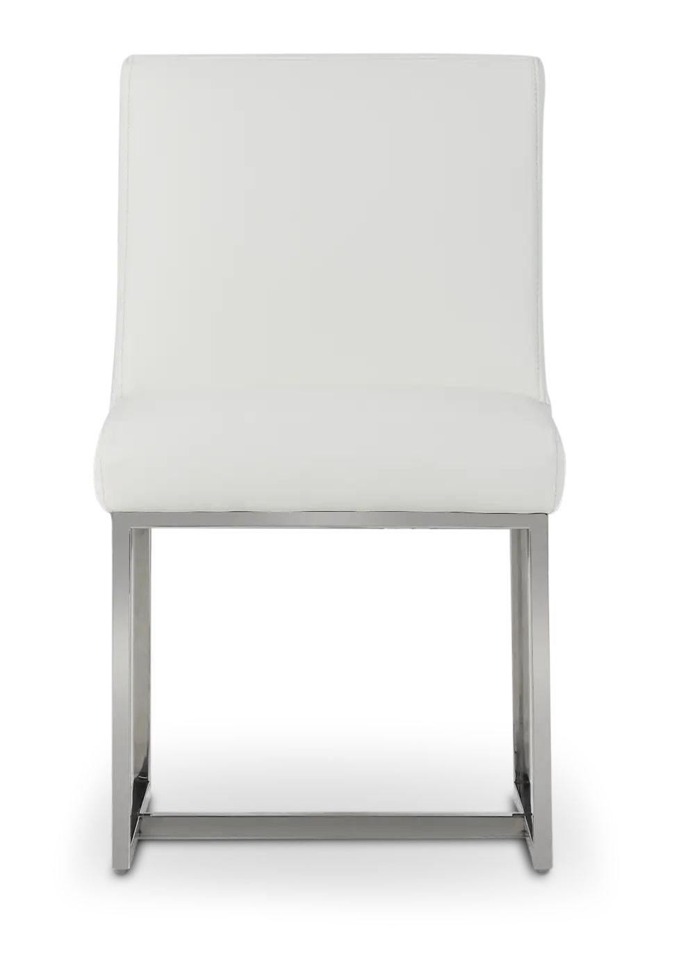 Miami White Micro Upholstered Side Chair Miami White Micro Upholstered Side Chair